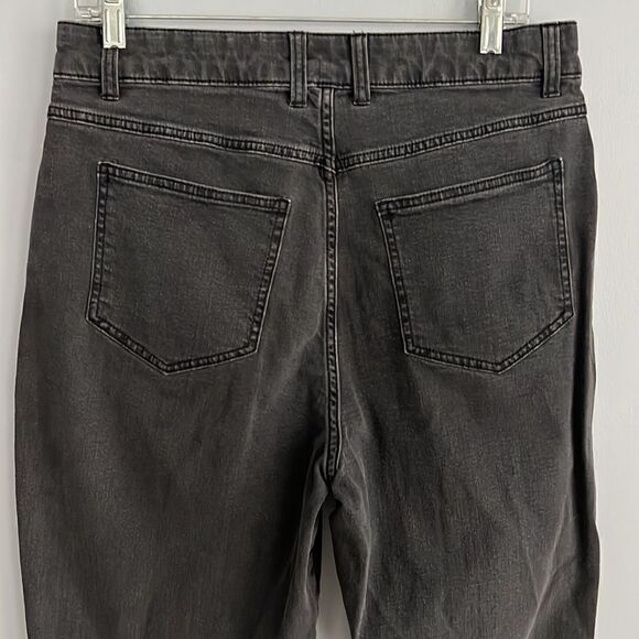 Wild fable women’s size 12 black high rise ankle mom jeans - Picture 9 of 13